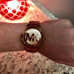Michael Kors gold watch!